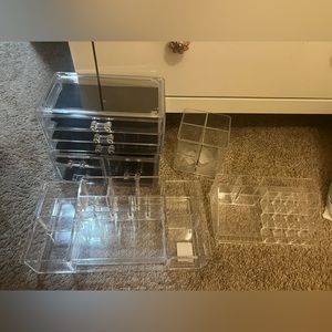 Clear Organizing Containers